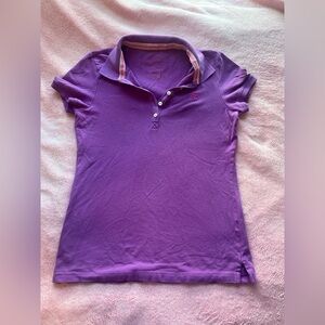 y2k 2000s aeropostale purple polo shirt large 💜